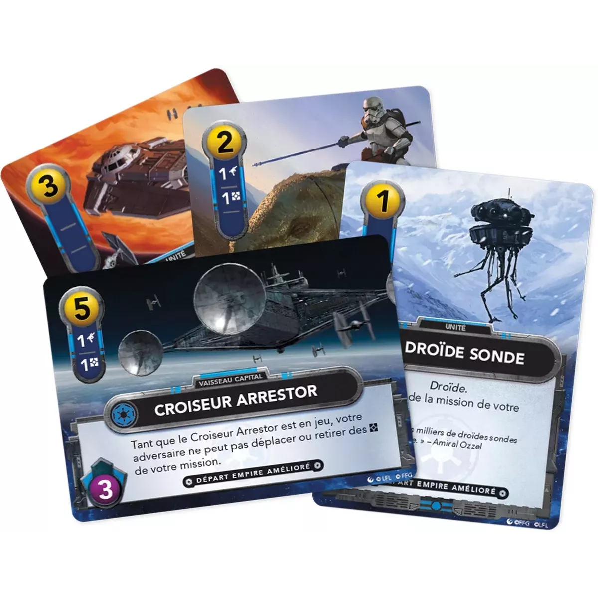 Star Wars - The Deck Building Game : Rebelle & Empire - Renforts - Extension 