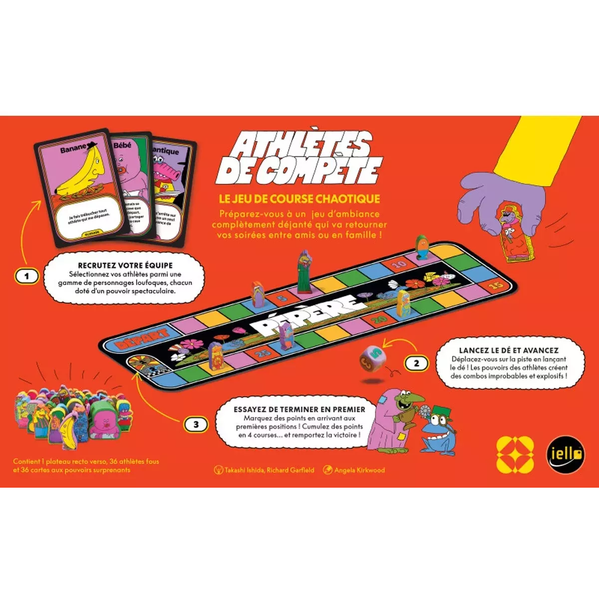 Athlètes de Compète - Jeu de société - Ludum.fr