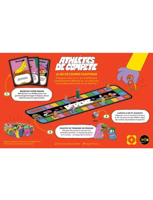 Athlètes de Compète - Jeu de société - Ludum.fr