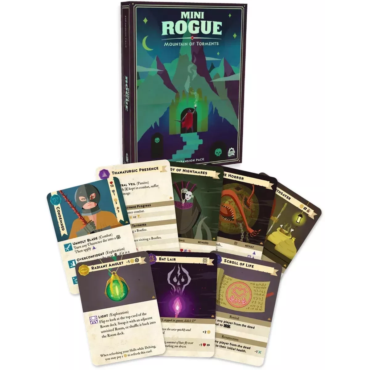 Mini Rogue - Saison 2 : Montagne de la Tourmente - Extension - Ludum.fr