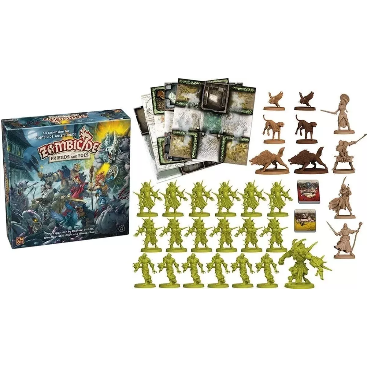 Zombicide : Friends and Foes - Extension - Jeux de société - Ludum.fr