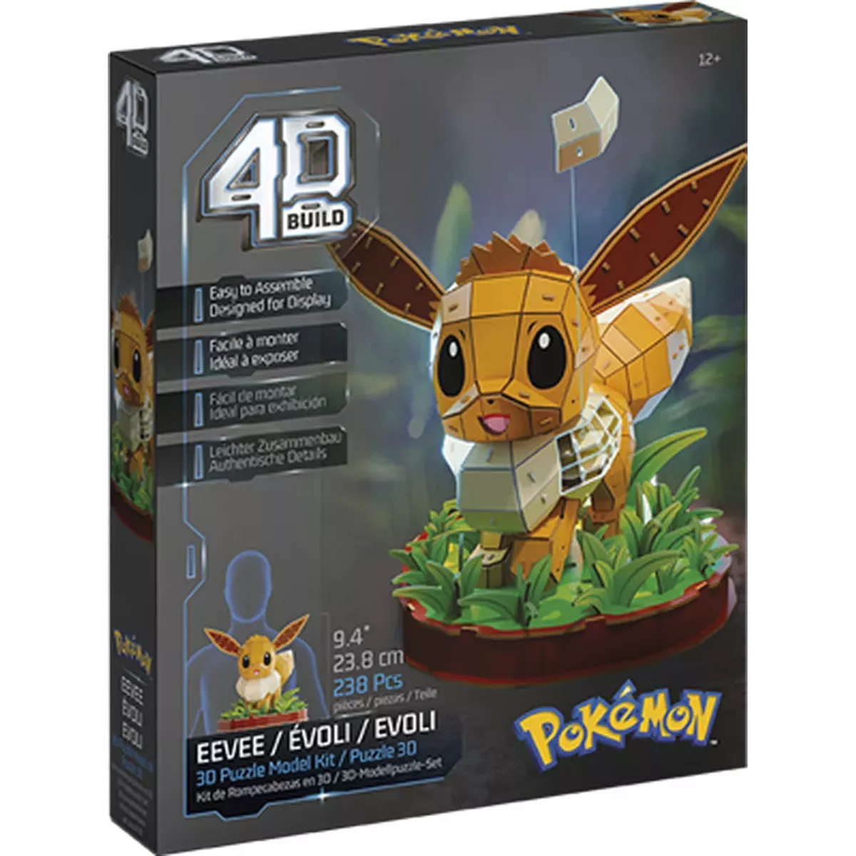 Puzzle 4D Build - Pokémon : Evoli - 238 pièces