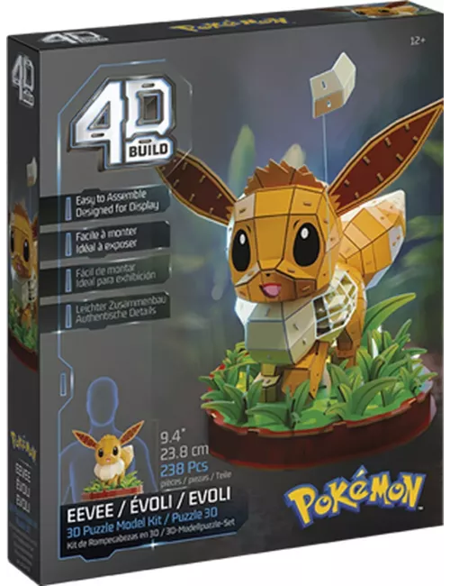 Puzzle 4D Build - Pokémon : Evoli - 238 pièces