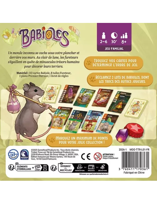 Babioles - Jeu de société - Ludum.fr