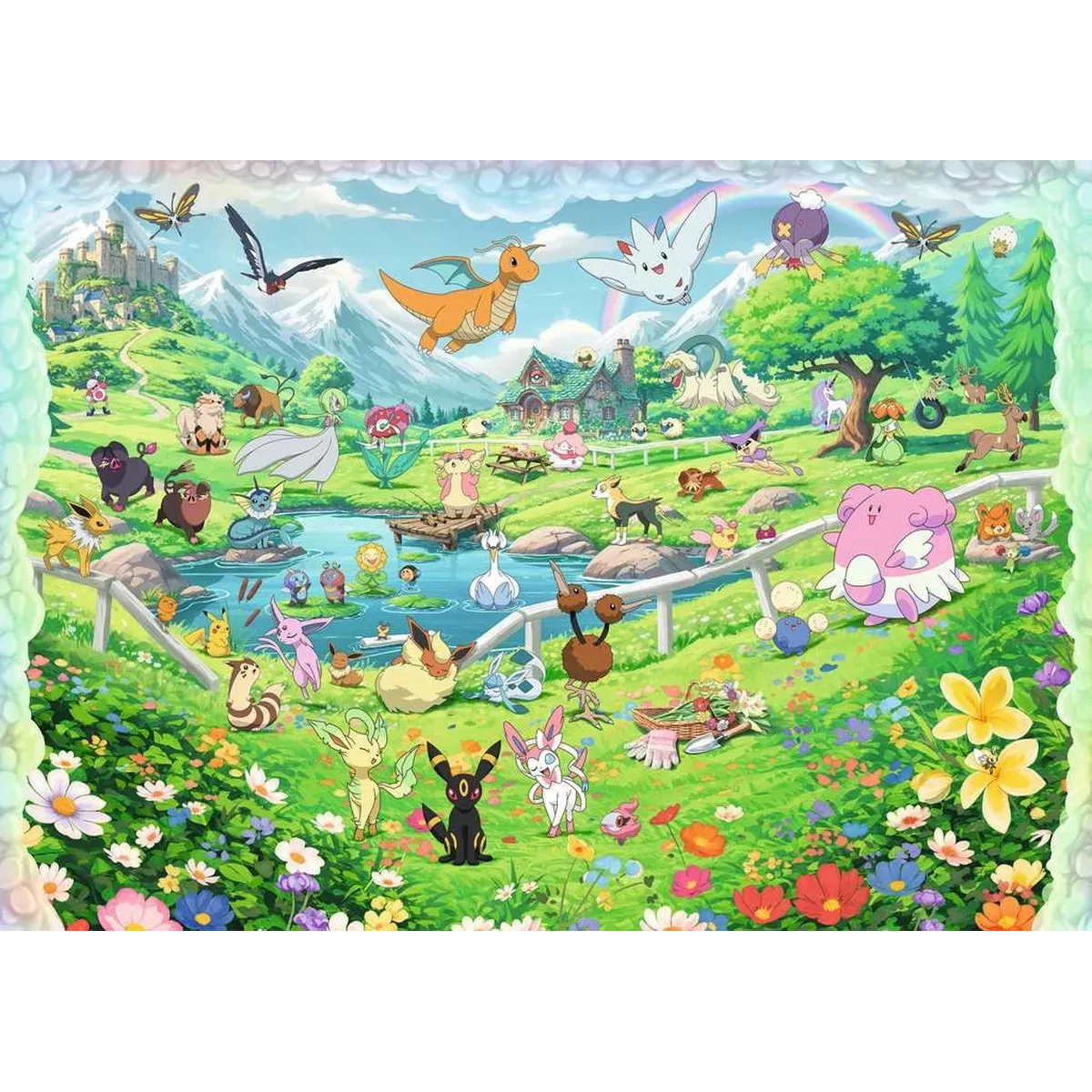 Puzzle Pokémon : La grande aventure - 40000 pièces