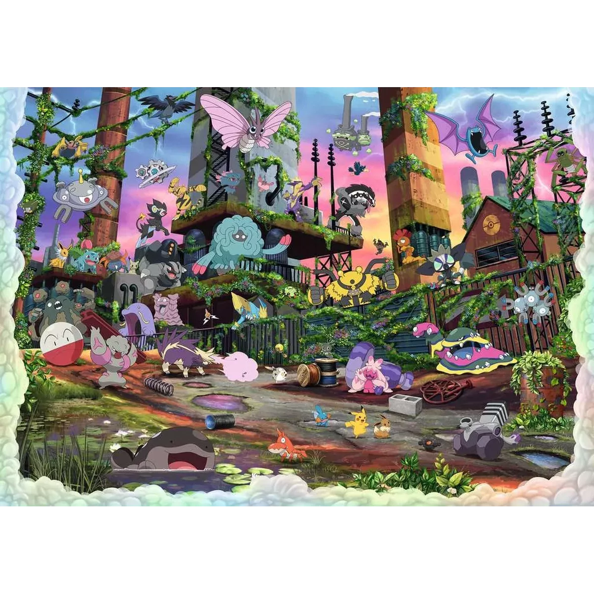 Puzzle Pokémon : La grande aventure - 40000 pièces - Ravensburger - Ludum.fr
