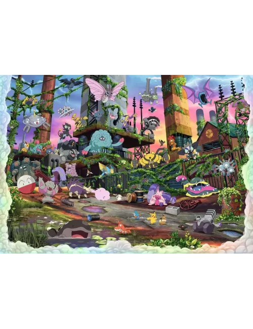 Puzzle Pokémon : La grande aventure - 40000 pièces - Ravensburger - Ludum.fr