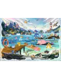 Puzzle Pokémon : La grande aventure - 40000 pièces - Ravensburger - Ludum.fr