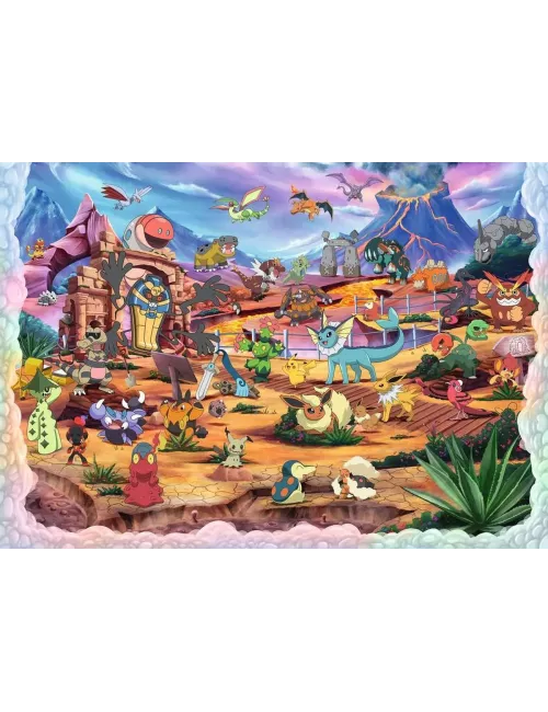 Puzzle Pokémon : La grande aventure - 40000 pièces - Ravensburger - Ludum.fr