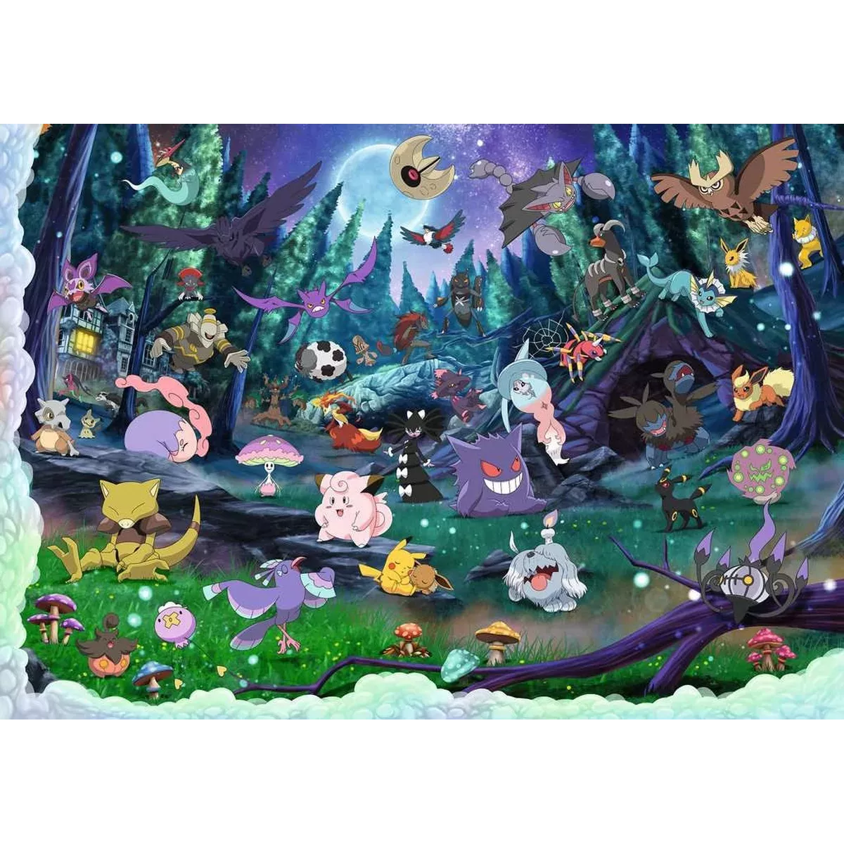 Puzzle Pokémon : La grande aventure - 40000 pièces - Ravensburger - Ludum.fr