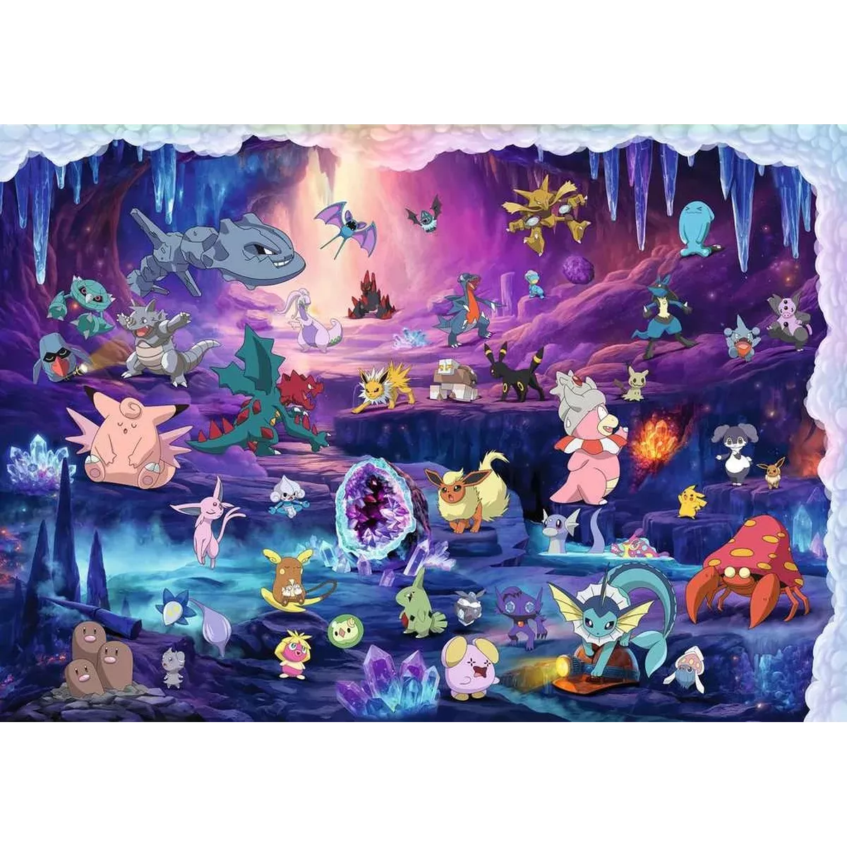 Puzzle Pokémon : La grande aventure - 40000 pièces - Ravensburger - Ludum.fr
