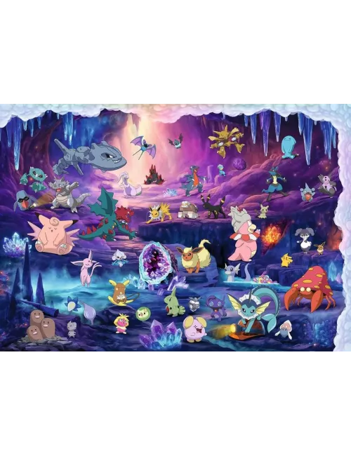 Puzzle Pokémon : La grande aventure - 40000 pièces - Ravensburger - Ludum.fr