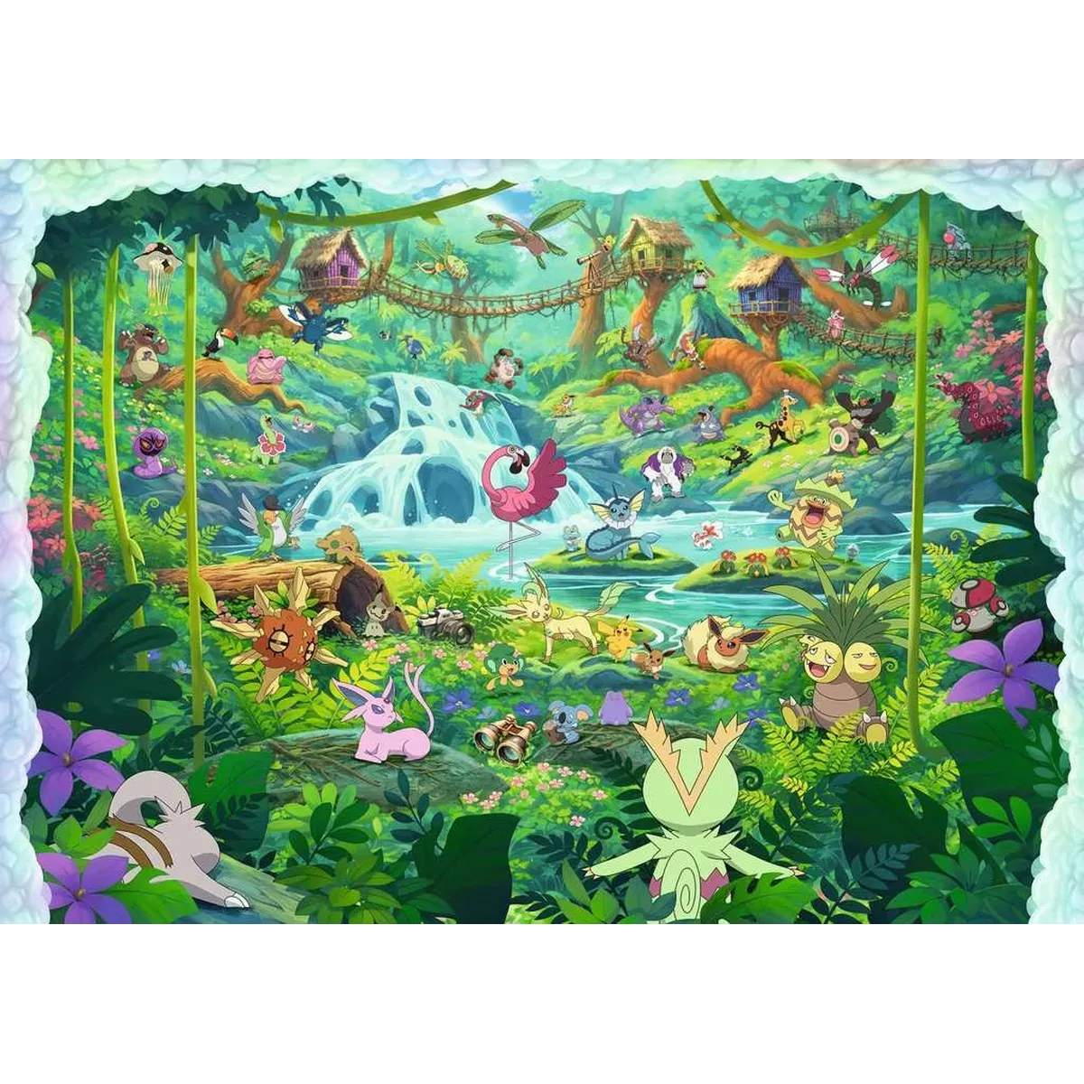 Puzzle Pokémon : La grande aventure - 40000 pièces - Ravensburger - Ludum.fr