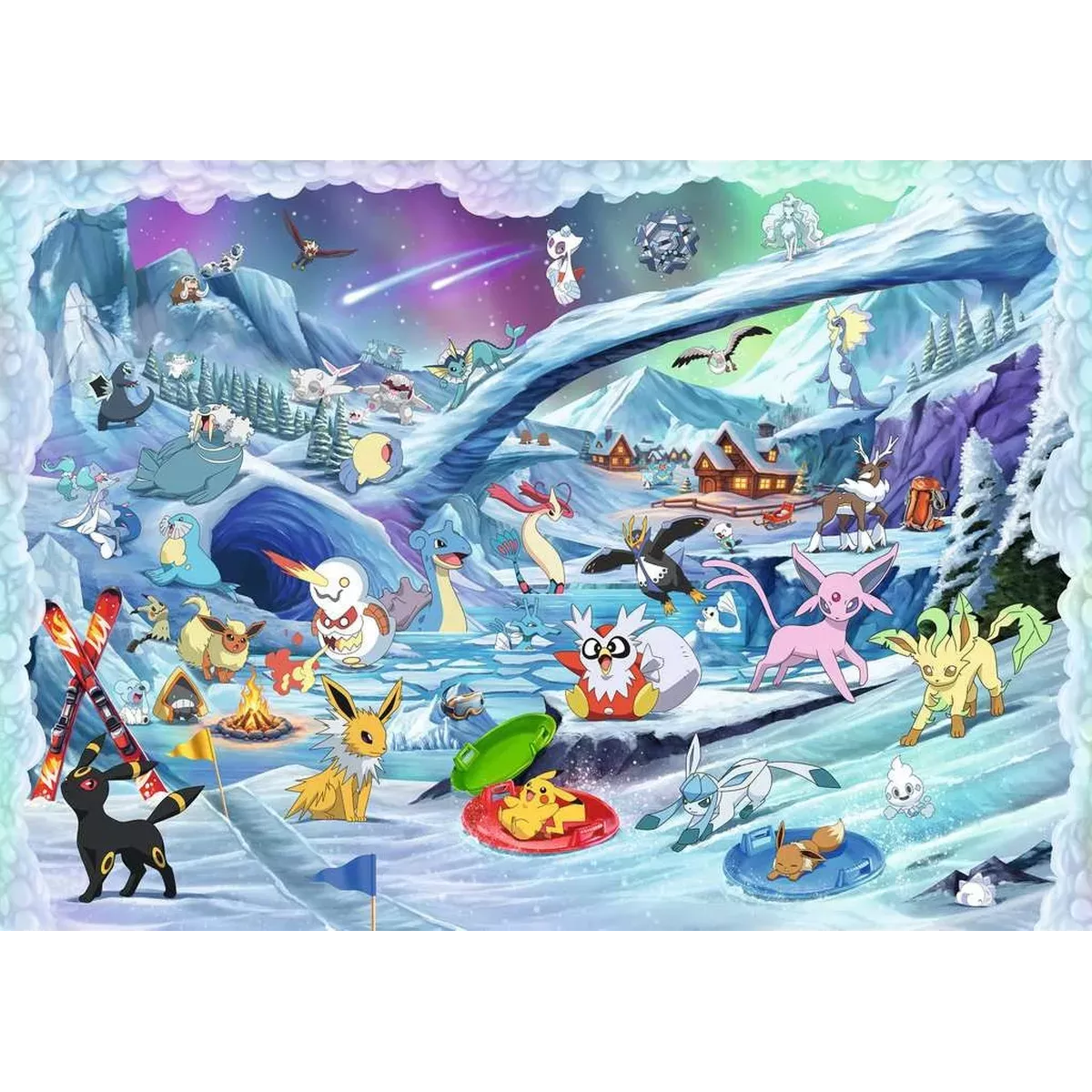 Puzzle Pokémon : La grande aventure - 40000 pièces - Ravensburger - Ludum.fr