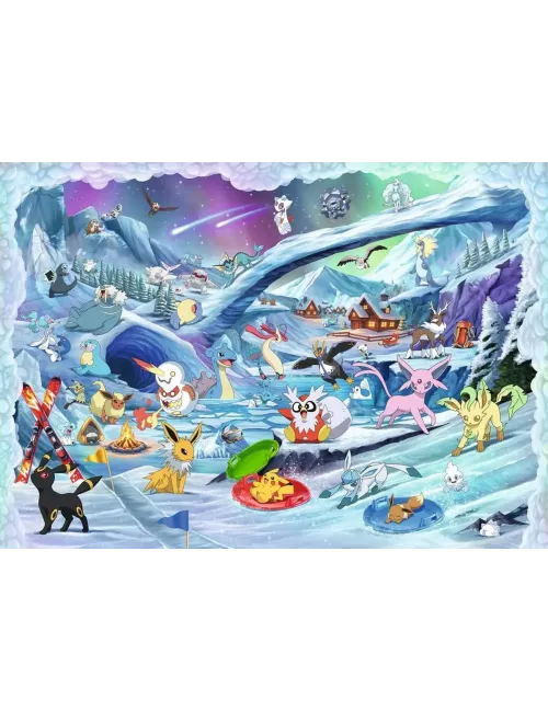 Puzzle Pokémon : La grande aventure - 40000 pièces - Ravensburger - Ludum.fr
