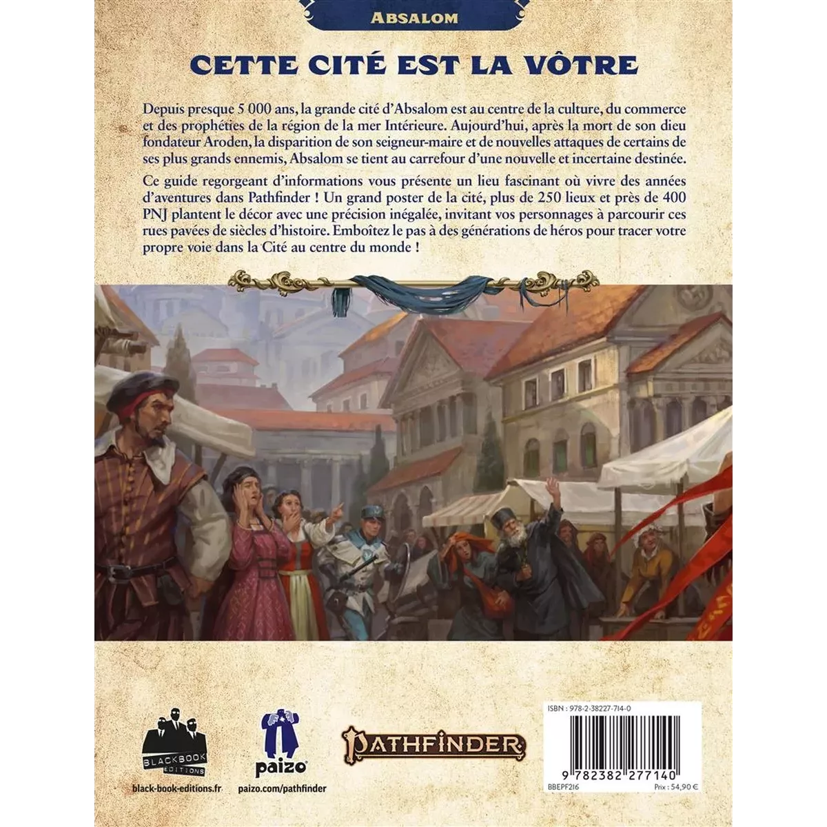 Pathfinder 2 : Absalom - La Cité des Prédictions Perdues 