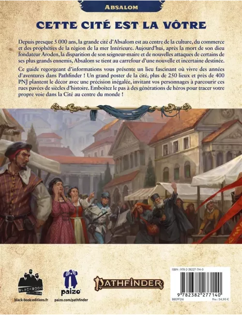 Pathfinder 2 : Absalom - La Cité des Prédictions Perdues 