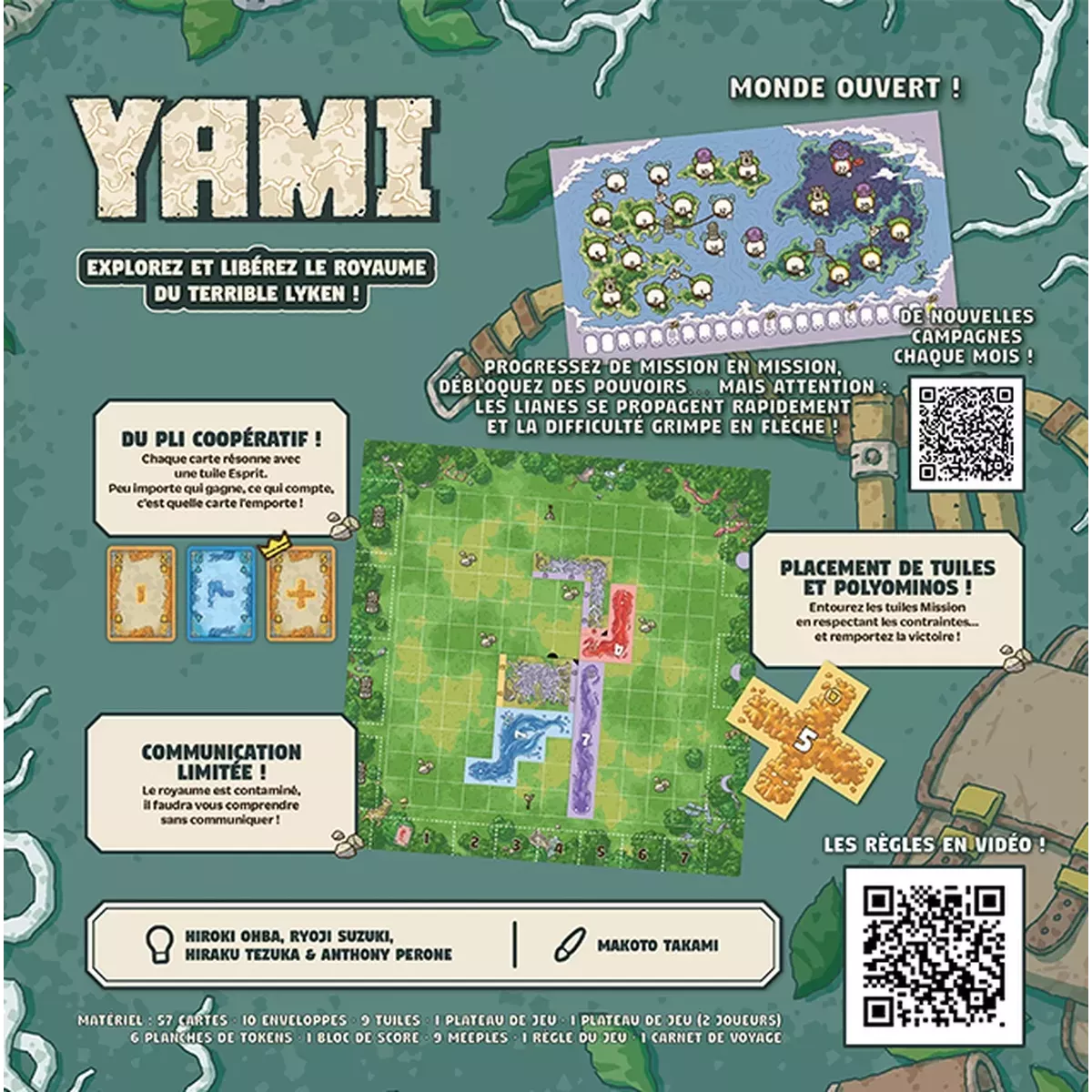 Yami dos de boite