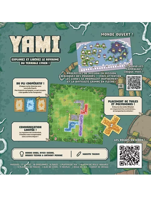 Yami dos de boite