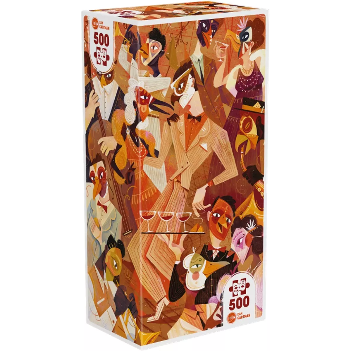 Puzzle Universe Jazz Masks - 500 pièces