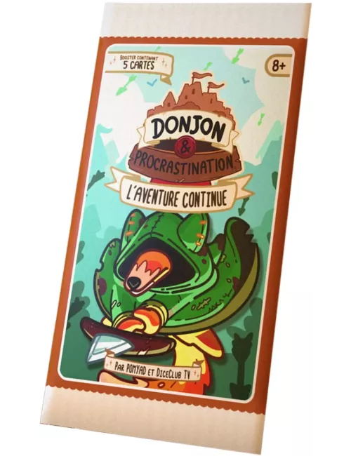 Donjon & Procrastination : S6 L’Aventure Continue : Display de 28 Boosters 
