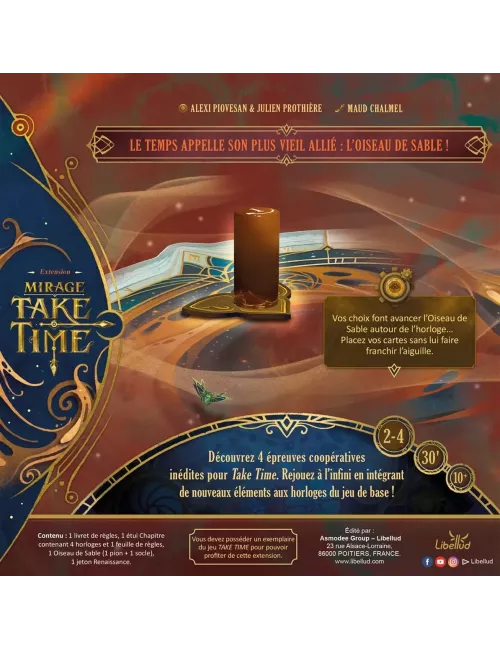 Take Time : Mirage - Extension dos de boite