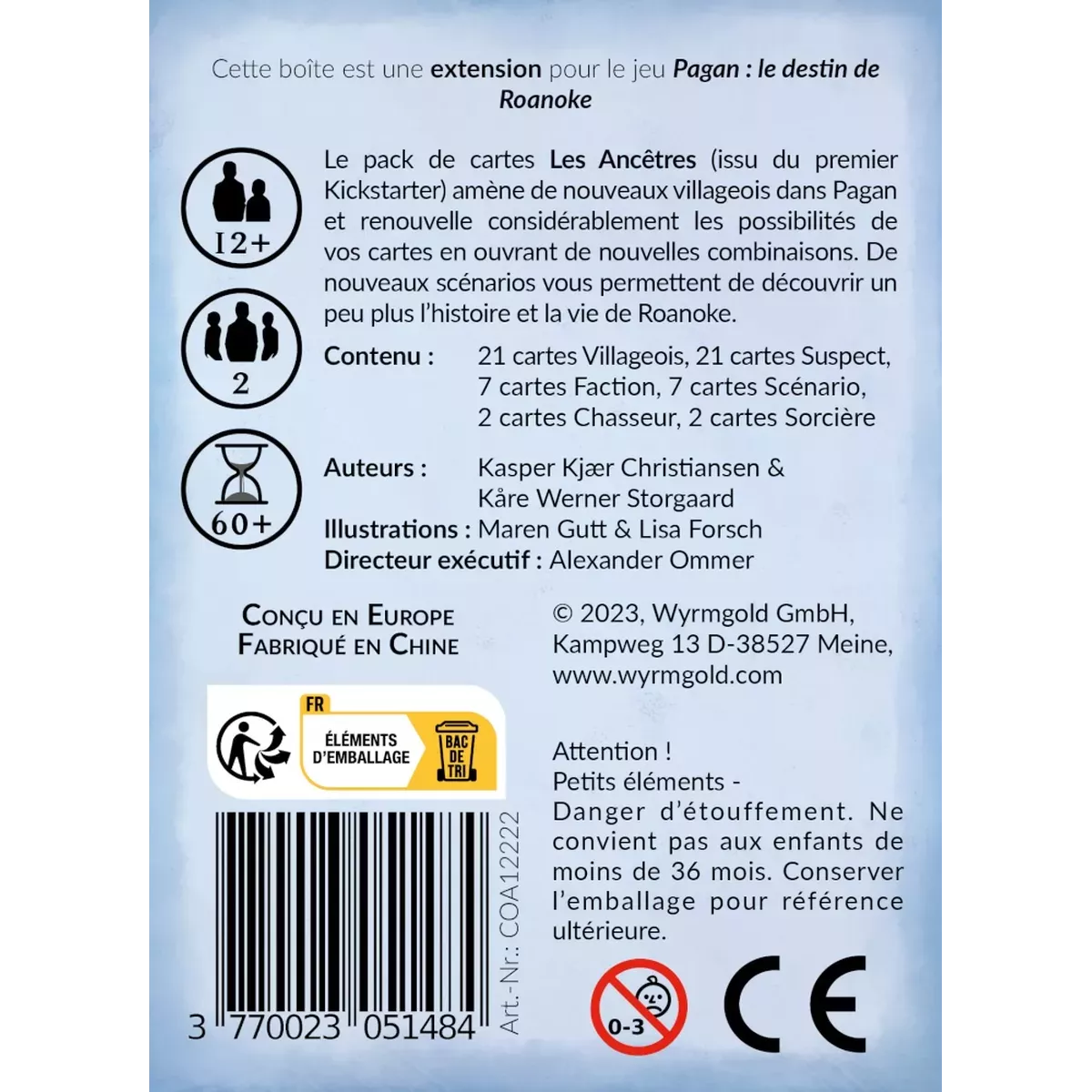 Pagan : Les Ancêtres - Extension - Jeux de société - Ludum.fr