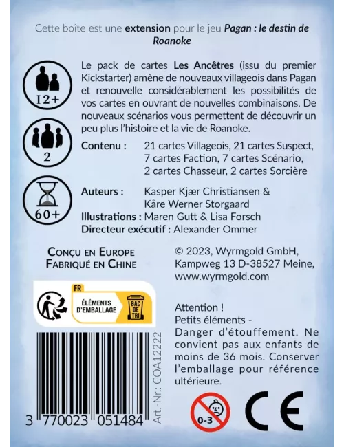 Pagan : Les Ancêtres - Extension - Jeux de société - Ludum.fr