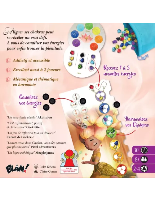Chakra dos boîte