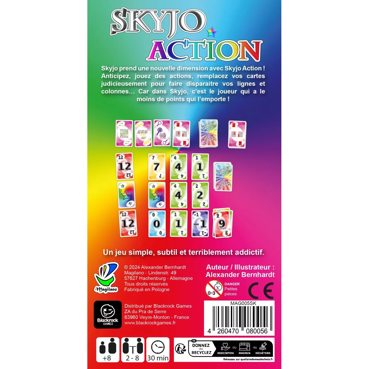 Skyjo : Action dos boîte