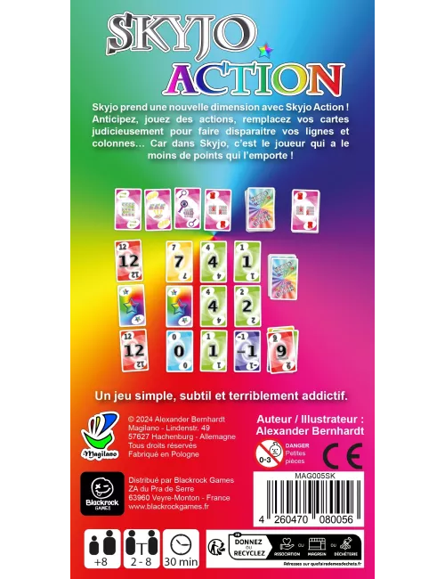 Skyjo : Action dos boîte