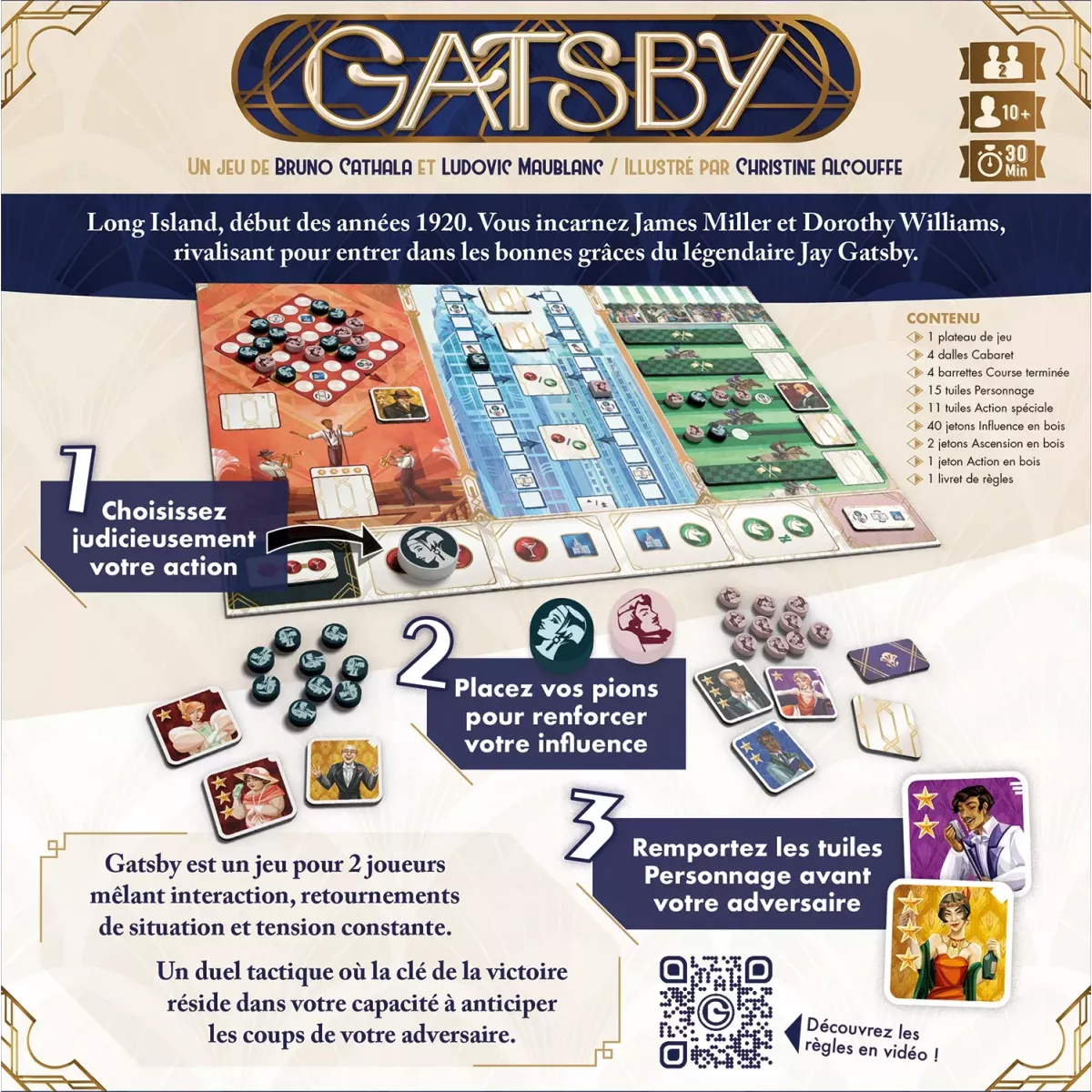 Gatsby dos boîte