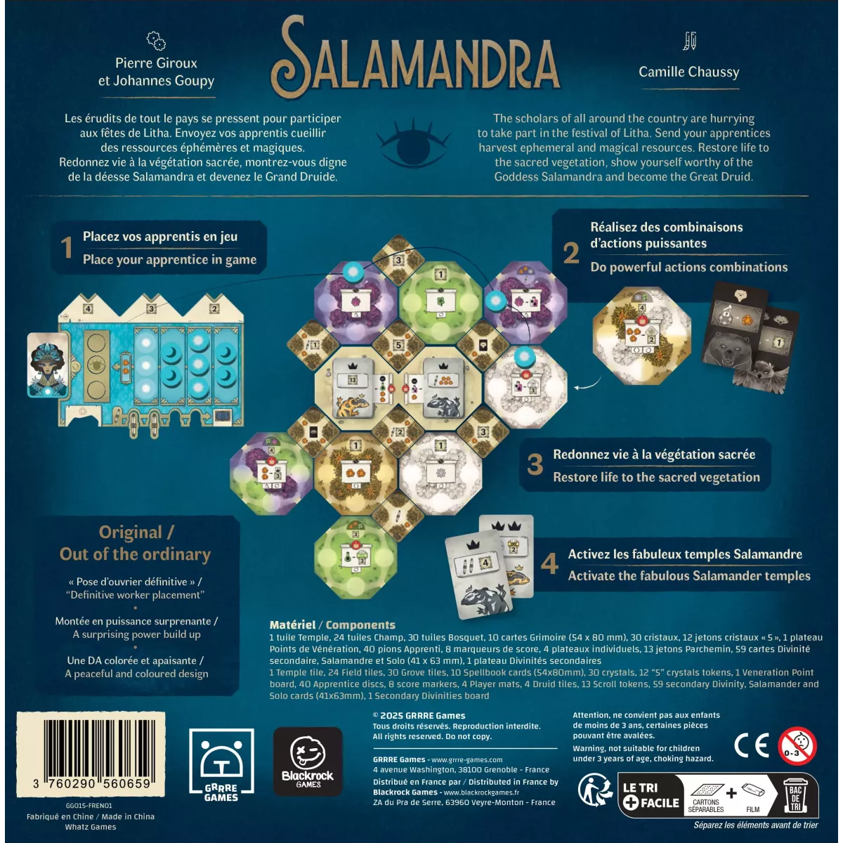 Salamandra dos boîte