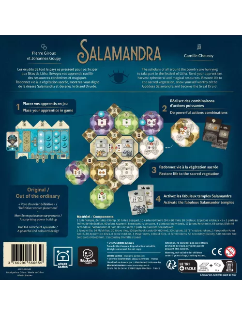 Salamandra dos boîte