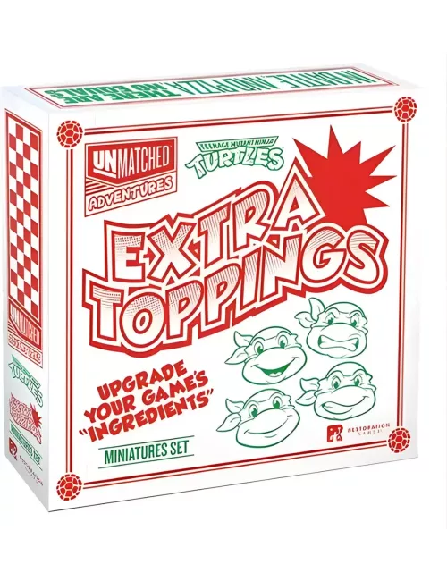 Unmatched Adventures TMNT - Extra Toppings - Ultimate Miniatures Pack