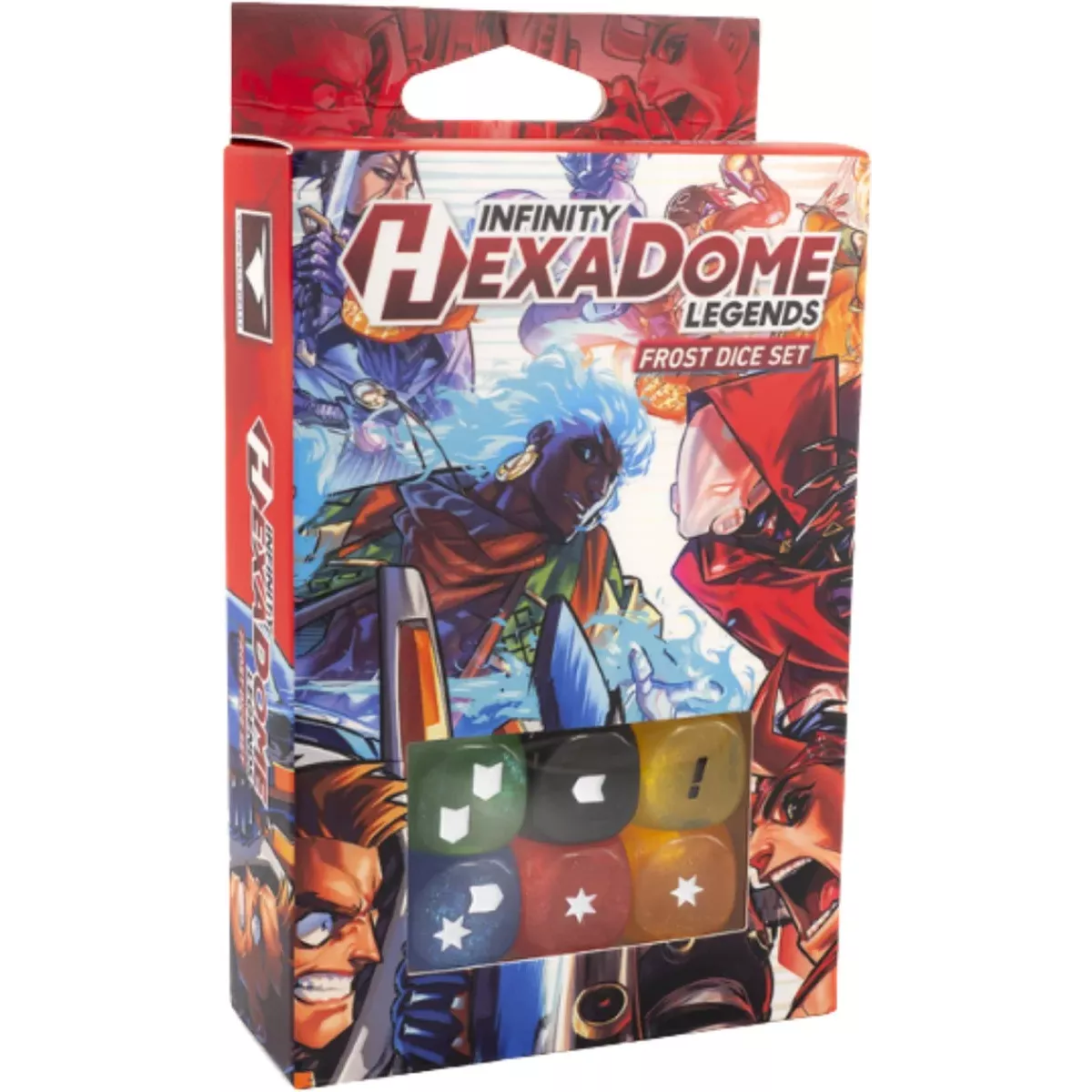 HexaDome Legends - Frost Dice Set