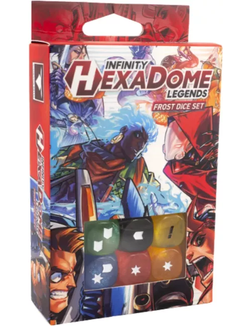 HexaDome Legends - Frost Dice Set