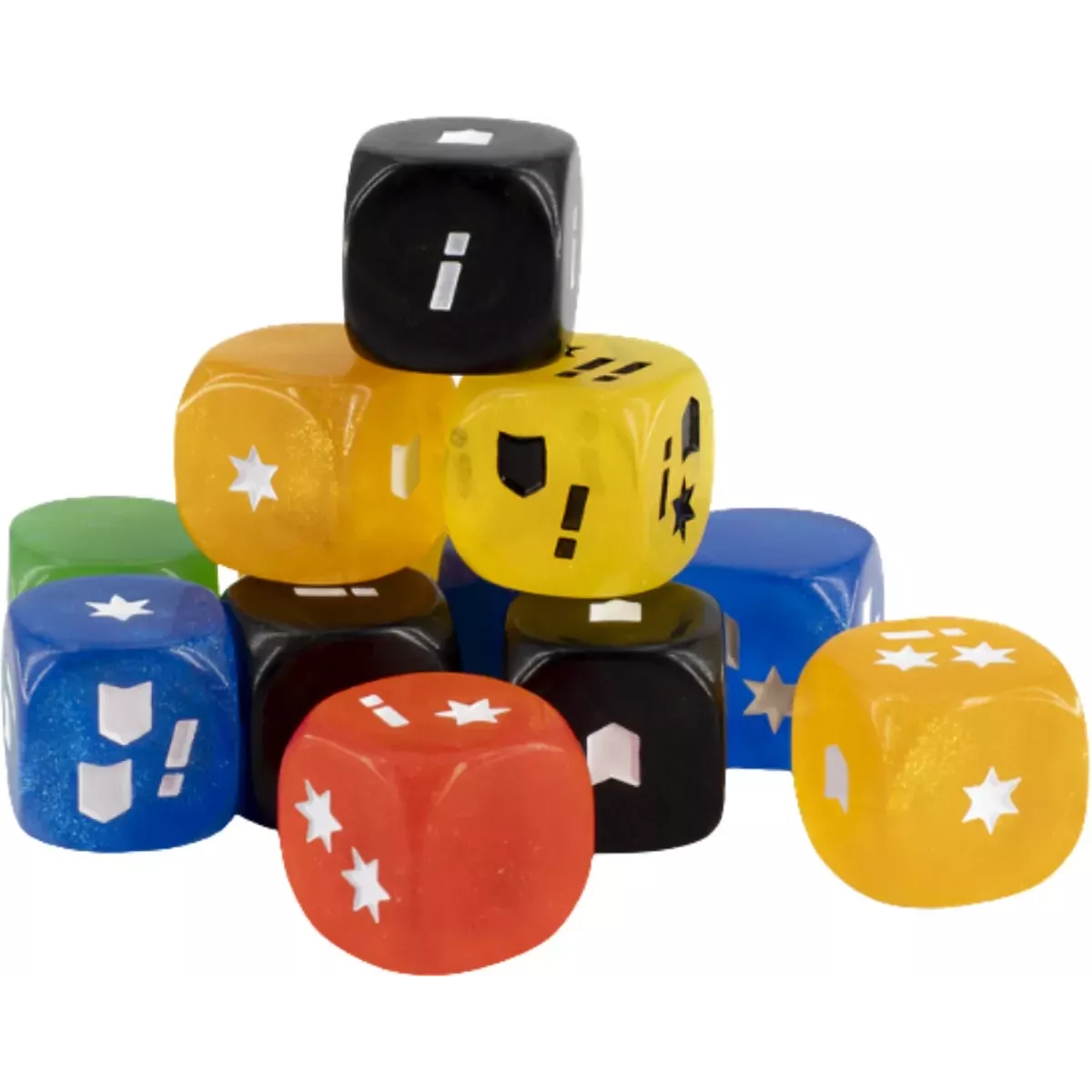 HexaDome Legends - Frost Dice Set