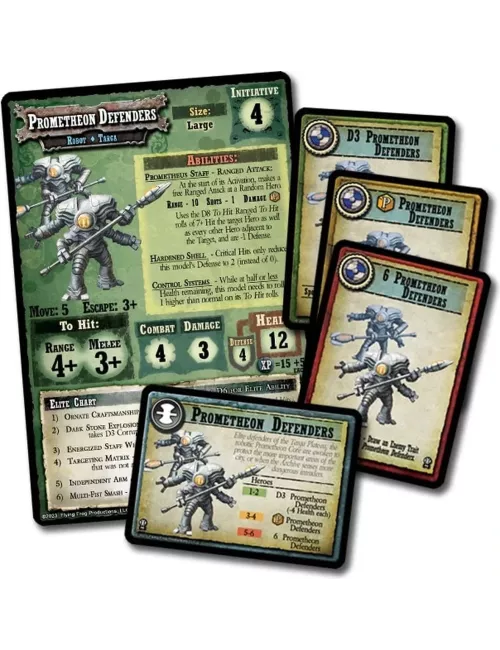 Shadows of Brimstone : Prometheon Defenders - Mission Pack - Version Anglaise