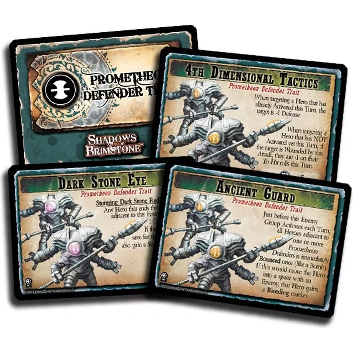 Shadows of Brimstone : Prometheon Defenders - Mission Pack - Version Anglaise