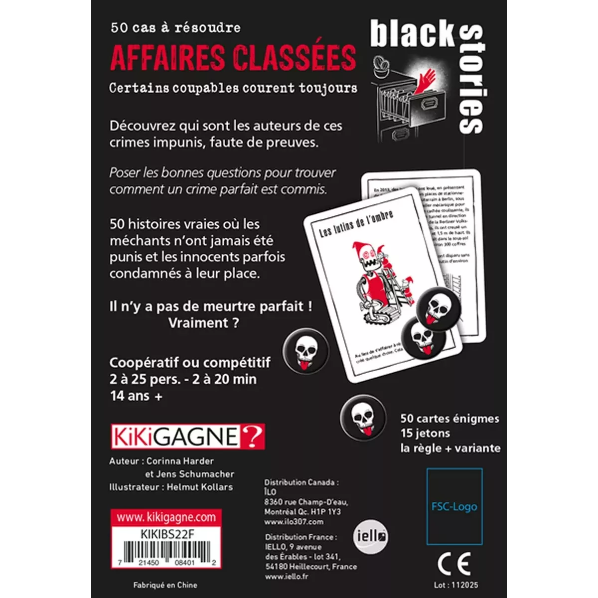 Black Stories - Affaires Classées