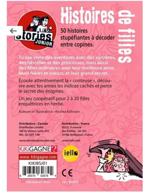 Black Stories Junior - Histoires de Filles