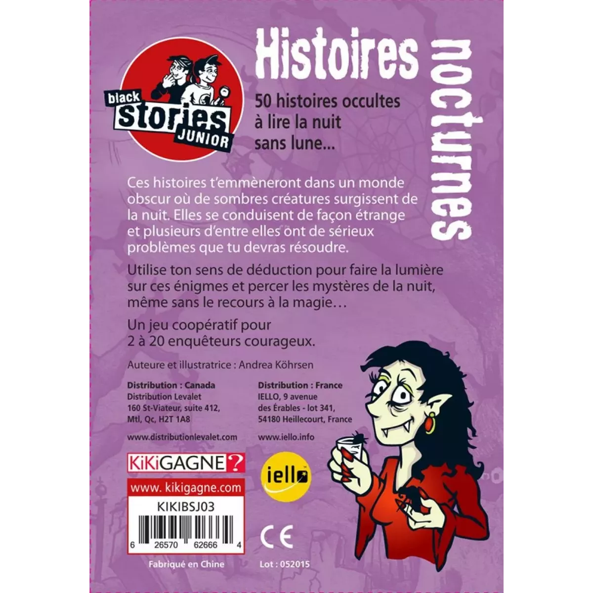 Black Stories Junior - Histoires Nocturnes