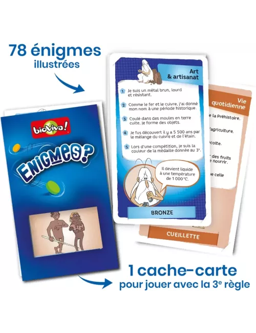 Enigmes - Il était une fois… : Préhistoire