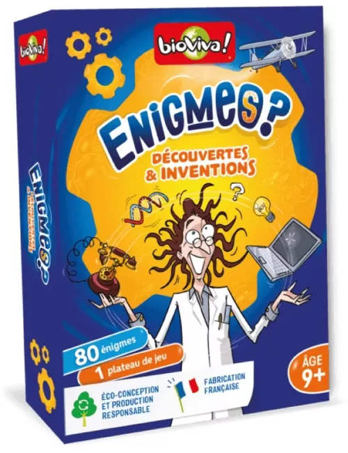 Enigmes : Découvertes et inventions