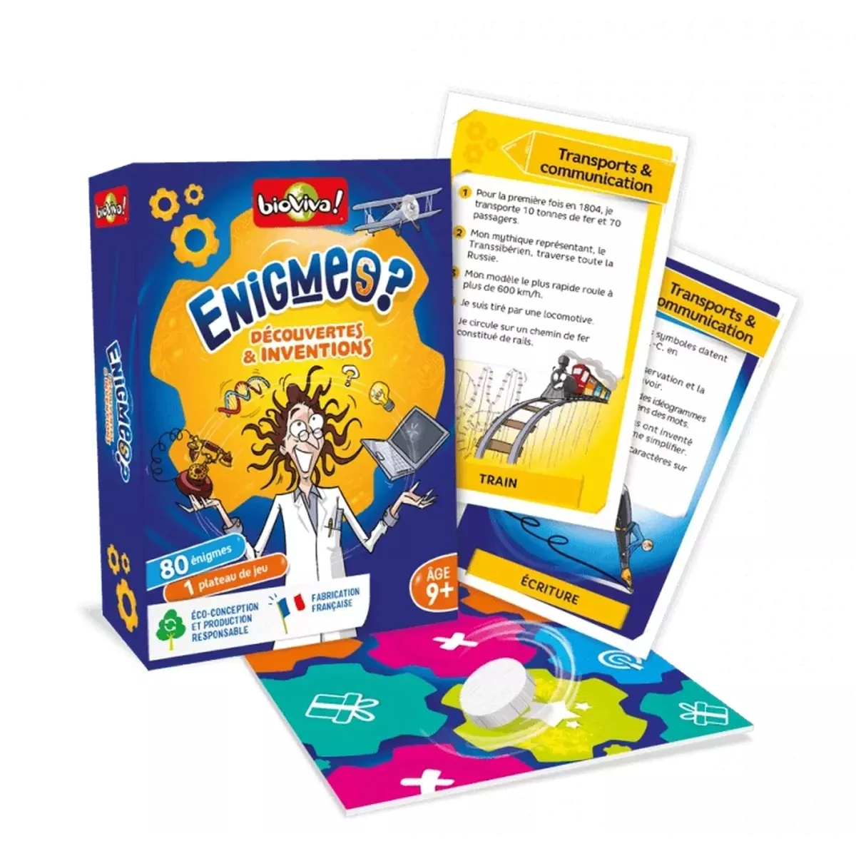 Enigmes : Découvertes et inventions