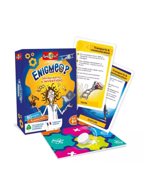 Enigmes : Découvertes et inventions