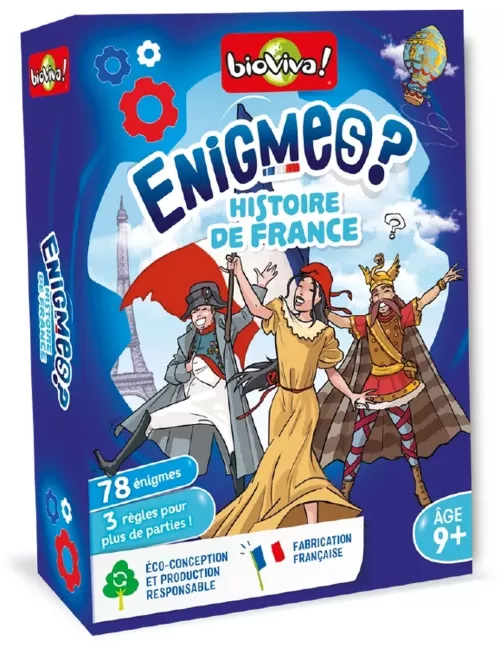 Enigmes : Histoire de France