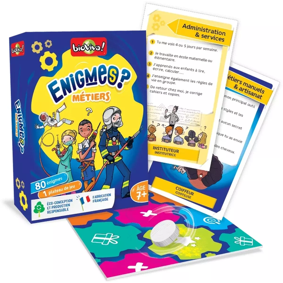 Enigmes : Métiers