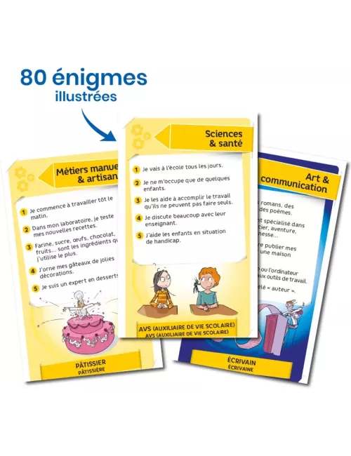 Enigmes : Métiers